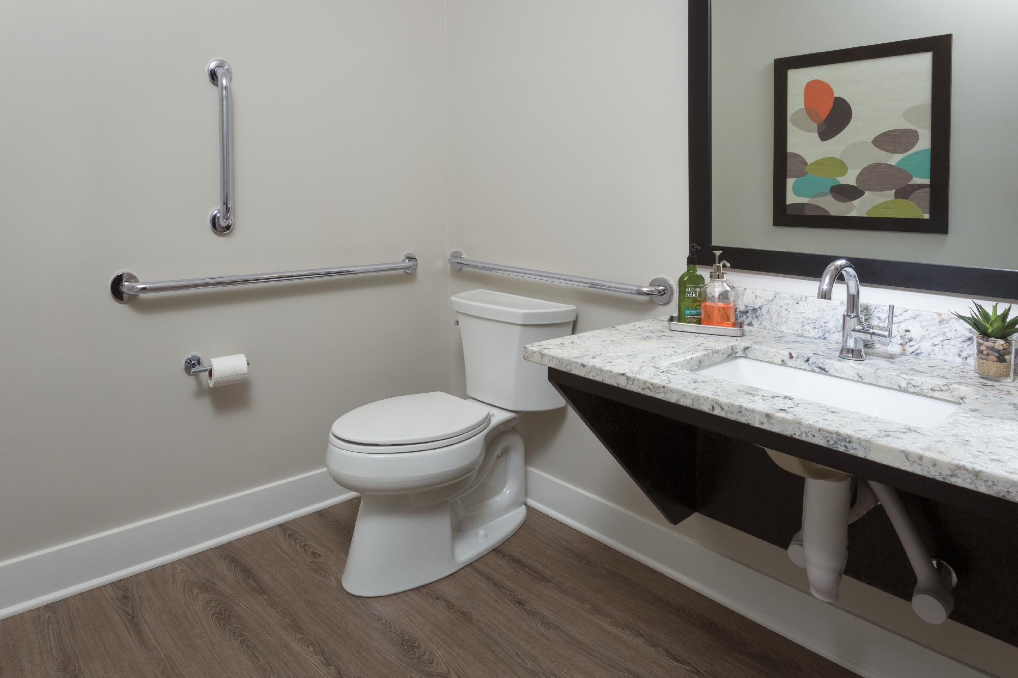 Trinsic Toilet Paper Holder Matte Black 75950BL Delta Plumbing