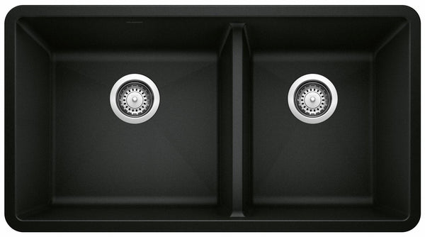 Blanco 402652 Precis U 1.75 Bowl Undermount Silgranit Sink - Coal Black