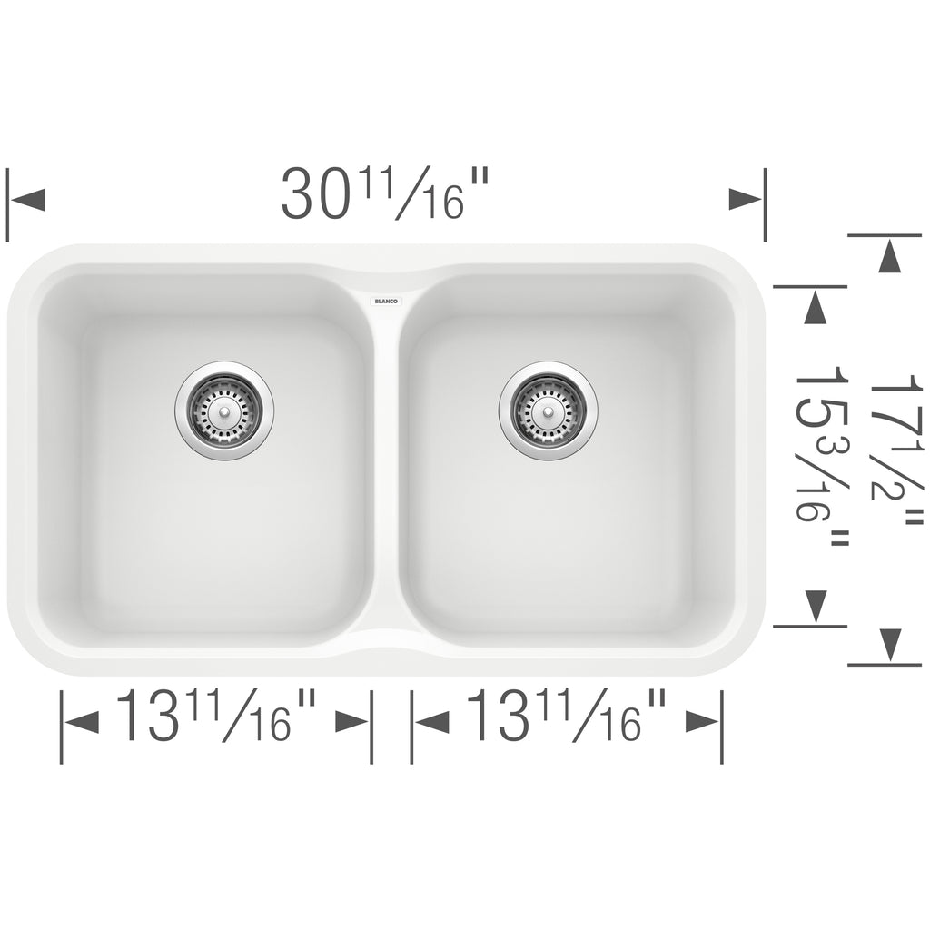 Blanco 402144 Vision U 2 Bowl Undermount Silgranit Sink White   DS29d00a3a 0bf8 4202 8e16 7afcc64cf29c 1024x1024 