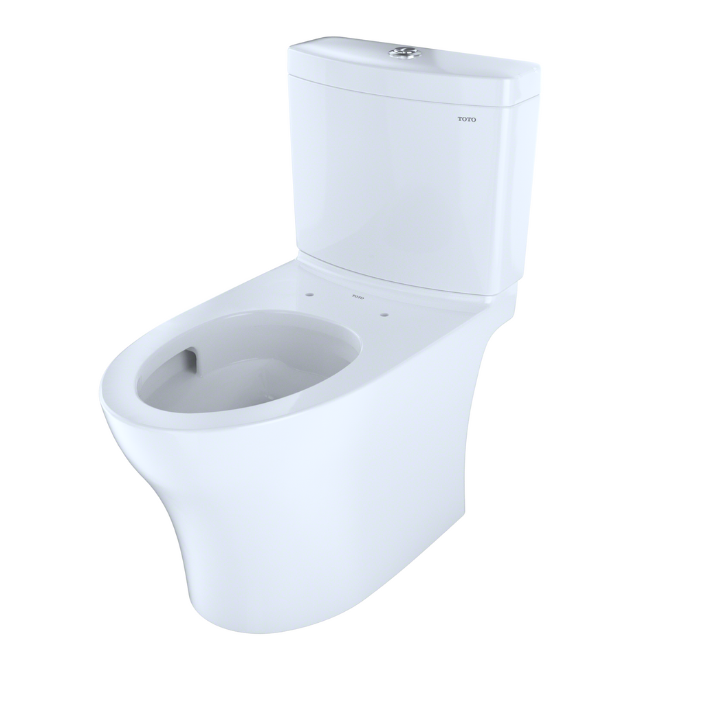 Toto CST446CUMFG#01 Aquia IV 1G Two-Piece Elongated Dual Flush 1.0 and 0.8  GPF Toilet with CEFIONTECT - Cotton White