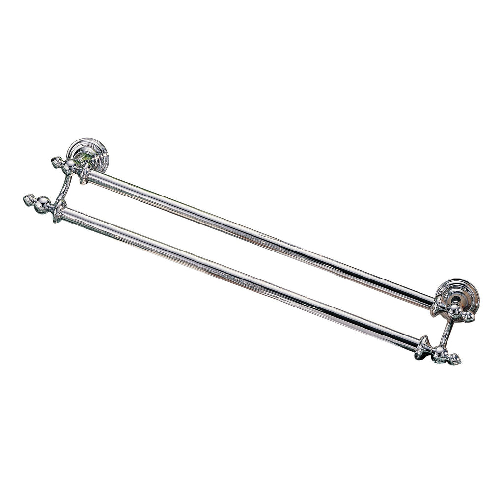 Delta 75224 Victorian 24 Double Towel Bar Chrome Plumbing Online